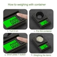 thumbnail image 3 of Mini báscula Digital de bolsillo LCD gramo joyería de alimentos onzas granos 500g 0,01g 1000g 0,1g báscula negra, 3 of 5