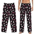 thumbnail image 2 of PISONIC Funny Mens Pajama Pants Lounge Men's Pajama Bottoms Soft Sleep Pants With Pockets Drawstring, 2 of 7