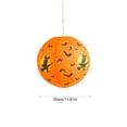 thumbnail image 3 of Fmbmuo Halloween Paper Lanterns 11.8 Inch Round Hanging Decor With Bat And Witch Designs For Party And Home Display, 3 of 5