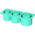 thumbnail image 2 of Bandeja para cubitos hielo con tapa moldes cilíndricos silicona tazas 30-40 onzas () verde, 2 of 4