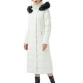 thumbnail image 2 of Orolay Women's Maxi Down Jacket Winter Jacket Casual Down Coat Long Length Down Coat White L, 2 of 5