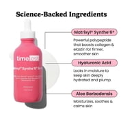 Timeless Skin Care Matrixyl Synthe’6 Serum - Face Serum for Skin Care - with Hyaluronic Acid for Hydration - 4 fl oz