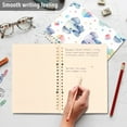 thumbnail image 5 of Elephants Ballon Ring Binder Notebook Journey Note Diary College Ruled Spiral Notebook Study Loose Leaf Paper A5 60 Pages, 5 of 8