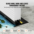 thumbnail image 4 of VEVOR Garage Door Threshold and Bottom Seals Kit 10 FT Universal Waterproof PVC, 4 of 9
