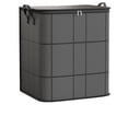 thumbnail image 2 of Large Zippered Storage Bin 50*60*70cm for Moving Quilts Bedding Clothes Heavy Duty Non Woven Fabric Organizer with Reinforced Handles Fits Under Bed Closet Storage Unit, 2 of 8