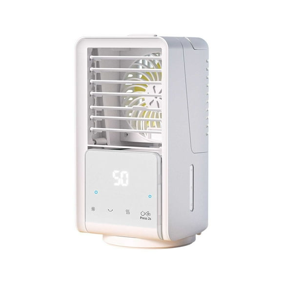 EDHITNR Clearance Cooler Mini Fan USB Charging Spray Cooler Mini Conditioner Portable Humidification Desktop Fan Cooler Humidifier Black and Friday Deals 90% off