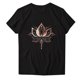 thumbnail image 3 of Tops de Manga Corta de las Mujeres, Cuello Redondo Impreso, Camiseta de Manga Corta para las Mujeres, 3 of 3