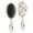 White Christmas Gnome, variant on White Christmas Gnome Pattern Hair Brush,Girls Detangling Hair Brush,Glide Through Tangles with Ease for Wet & Dry Hair,8.8"X2.8"
