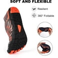 thumbnail image 3 of Barefoot Shoes for Women, Quick Dry Non-Slip Aqua Swim Shoes, Breathable Slip-on Beach Wide Toe Water Shoes, Lightweight Hike Footwear Barefoot Womens for Walking, Fishing, Surfing, Yoga, 3 of 17