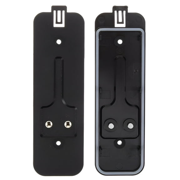 LAMIRO Doorbell Mount for Apartment Door Mount Black Plastic 2 Sets