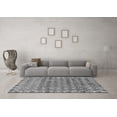 thumbnail image 3 of Ahgly Company Indoor Rectangle Abstract Gray Modern Area Rugs, 2' x 4', 3 of 4