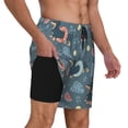 thumbnail image 3 of Daiia Dachshund Dog Puppy Mens Swim Trunks Swim Shorts Quick Dry Swim Shorts with Mesh Lining Pockets-X-Large, 3 of 9