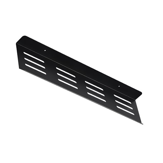 Cateissary Soporte para grifo de ducha, resistente al agua, a prueba de humedad, ligero, a prueba de herrumbre, soporte para jabón, estante de Juegos de accesorios de baño Negro/50cm/Tipo 2 Cateissary HA080089-04