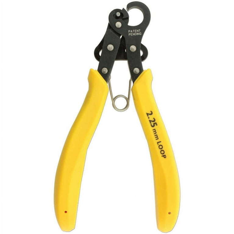 The Beadsmith 1-Step Looper Pliers, 2.25mm, 24-18g Craft Wire, Instantly  Create Consistent Loops, 5L x 1W, Multi-color 