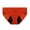 Orange, variant on Leak Proof Absorbent Period Postpartum Women's Panties Nylon Spandex Mid Rise Briefs XS To XXXL Multi Size Fit