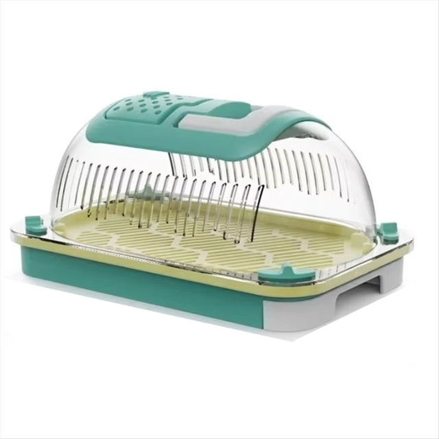 Caja Portátil para Cría de Insectos, Ideal para Reptiles, Gusanos de Seda, Caracoles y Lagartijas. Estuche de Transporte de Gran Capacidad para Observación.