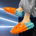 thumbnail image 6 of Cyiecw Mens Garden Clogs Slip On Slippers Summer Lightweight Comfortable Quick-Dry Outdoor Beach Walking Shoes, 6 of 7