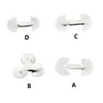 thumbnail image 3 of Screw Thread Pitch Gauge Gears Professional Metric Inch Home Measuring Tools Metalworking Measurement Gauges Slicing Center Gage 52pcs Metric+Inch, 3 of 7