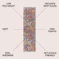thumbnail image 3 of JONATHAN Y MODERN PERSIAN 2 x 8 Runner Rug, Boho Vintage Trellis - Ivory/Navy/Multi, MDP205C-28, 3 of 4