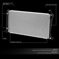 thumbnail image 5 of DNA Motoring For 03-04 Ford F150 F250 Super Duty 4.2L 4.6L 5.4L Radiator Aluminum DPI 2596, 5 of 5