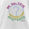 thumbnail image 2 of Girl's Marvel Spider-Man: No Way Home We Believe Mysterio  Graphic Tee White Large, 2 of 4