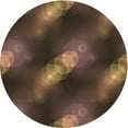 thumbnail image 1 of Ahgly Company Machine Washable Indoor Round Transitional Light Brown Area Rugs, 8' Round, 1 of 7