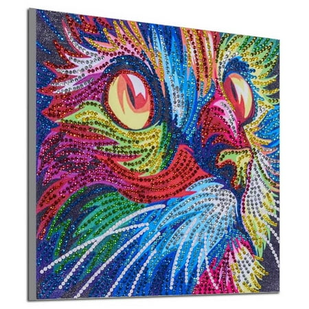 Noref DIY 5D Diamond Painting Colorful Animals Cross Stitch Full Drill  Embroidery Home Wall Decor, Full Drill Diamond Painting,Diamond Painting |  Walmart Canada