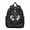 Black-5, variant on Mystical Student Backpack – Gothic Celestial Moon And Star Steampunk Cosmic Lunar Eclipse Astral Sky Sunburst Pattern