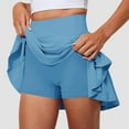thumbnail image 2 of biudgviw Skorts for Women Athletic Tennis Golf Skirts High Waisted Pleated Workout Skirt with Shorts with Pockets for Running, 2 of 7