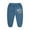 Blue, variant on LYMAYTER Boys Jogger Pants for Kids Baby Elastic Waist Casual Trousers Toddler Printed Sweat Pants 1-9 Years