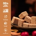 thumbnail image 2 of Loacker Quadratini Gingerbread, Bite-size Wafer Cookie, 8.82 oz, Pack of 6, 2 of 5