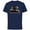 Navy, variant on Star Wars The Mandalorian Season 3 Mandalorian Creed Grogu - Short Sleeve Cotton T-Shirt for Adults - Customized-Black