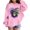z240819-Pink, variant on LUOGENLI Sweatshirts for Girls 12-14 Girl's Boy's Hoodie Long Sleeve Soft Sweatshirt Graphic Hoody Kids Cute Pullovers Top Clothes for Girls Sweatshirts for Girls 160