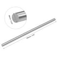thumbnail image 3 of Uxcell 6mm x 150mm HSS Lathe Shaft Bar Stock Tool Round Steel Rod 1 Pack, 3 of 4