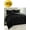 Black, variant on 3 Pcs Comforter Set 2 Shams+Comforter Double-Filled Comforter Twin/Twin XL , Gray