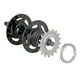 thumbnail image 5 of Wosthever Rueda de bicicleta de piñón fijo de una sola velocidad Cogs Sprocket Lock Rings Ciclismo 17T Type5 NO5, 5 of 6