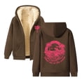 thumbnail image 1 of WILLBEST Sudadera con Capucha para Mujer, Estilo Otoño/Invierno, con Estampado Cómodo y Cremallera Gruesa Grande, 1 of 5