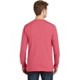 thumbnail image 2 of Port & Company Beach Wash Garment-Dyed Long Sleeve Pocket Tee, 2 of 5
