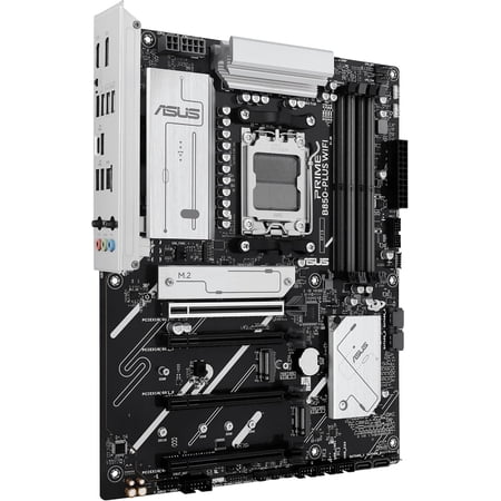 ASUS Prime B850-PLUS WiFi AMD AM5 AMD B850 ATX Motherboard, DDR5, PCIe 5.0 Ready, 3X M.2, Wi-Fi 6E, 2.5Gb LAN, DisplayPort, HDMI™, USB 10Gbps Type-A & Type-C