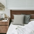 thumbnail image 7 of Modern Farmhouse Grey & Beige Patchwork Pillow Covers 18x18 Inch - Pack of 2 for Couch & Bed, 7 of 7