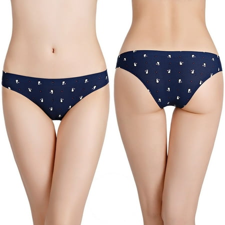

Tawop 1Pc Sexy Seamless Thongs For Women No Show Thong Underwear Women Long Underwear Women