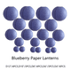 thumbnail image 4 of Linterna de papel con borde cruzado, linterna de combinación, linterna de papel plegable redonda de colores, 4 of 5