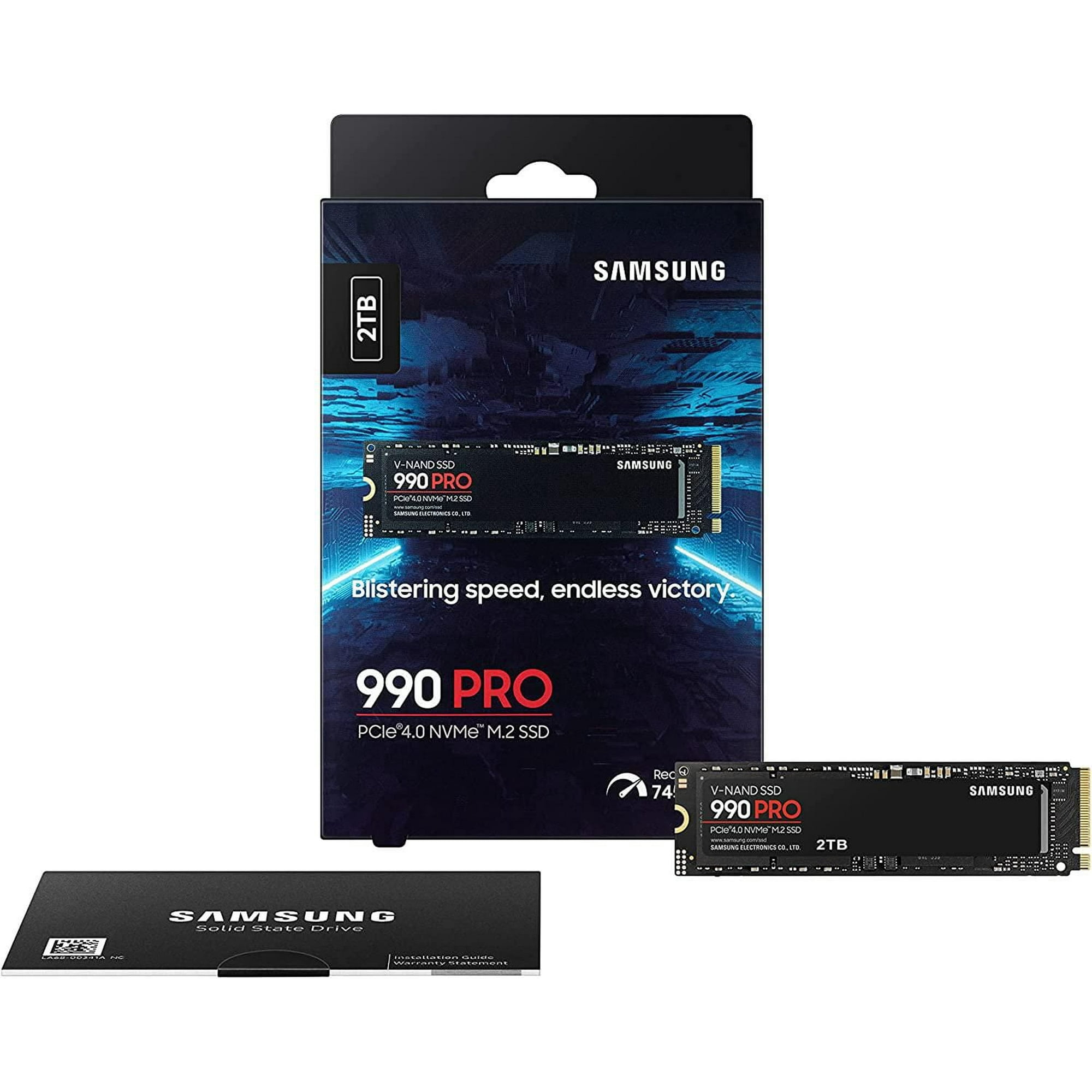 Samsung 990 PRO 2 TB PCIe 4.0 NVMe M.2 Internal Solid State Drive