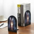 thumbnail image 5 of Naloa Fox Couple 2 Pcs Bookend Large Capacity Office Book Ends for Home Office Library School Study Decoration, 5 of 8