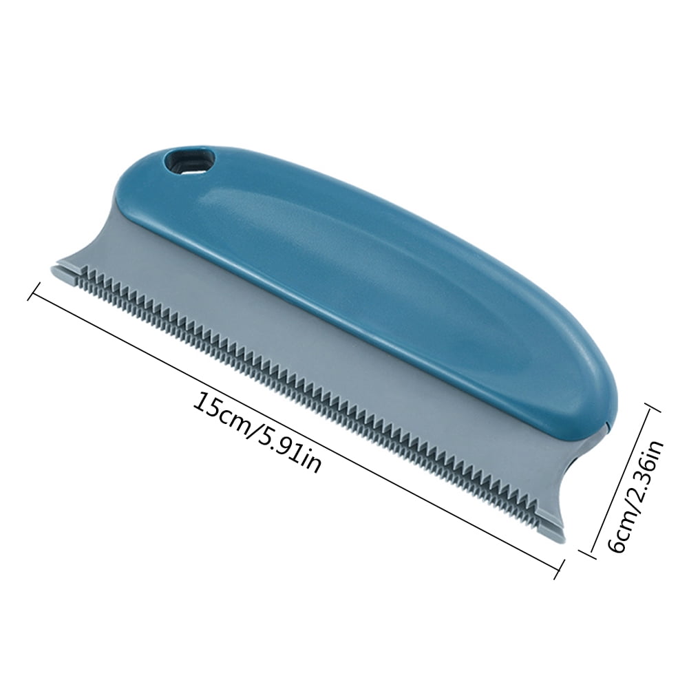 Pet Hair Remover Brush Efficient Pet Hair Detailer Remover for Cars Furniture Carpets Clothes Pet Beds Chairs blue