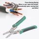 thumbnail image 3 of Alicates Pelacables, Bordes Incisivos De Acero Inoxidable Pelacables Eléctricos Orificio De Corte Resistencia Al Desgaste Para Reparación De Piezas Mecánicas, 3 of 7