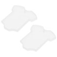 thumbnail image 3 of 2 Pcs Moules en Silicone pour T-Shirt Moule en Résine Époxy Pendentif Étiquette Suspendue avec Trou, 3 of 7