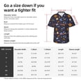 thumbnail image 6 of Lsque Galaxy pattern Hawaiian Shirt for Men, Unisex Summer Beach Casual Short Sleeve Button Down Shirts-X-Large, 6 of 9