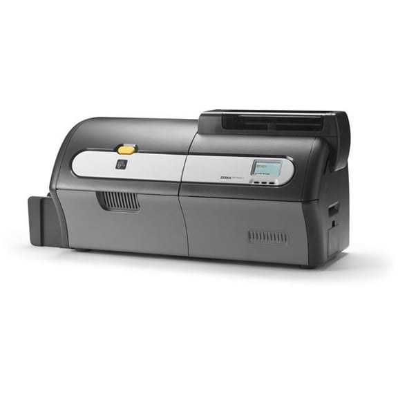 Restored Zebra ZXP Series 7 Single-Sided ID Card Printer, Dye Sublimation/Thermal Transfer, USB and Ethernet, Desktop Color Card Printer Z71-A00C0000US00