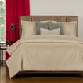 thumbnail image 5 of SIScovers Mixology Padma 6-piece Bed Cap Comforter Set with Sewn Corners Parchment Queen 6 Piece Mid-Century Modern, 5 of 5
